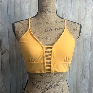 3/$30 💟 Orange  Strappy Bikini Top